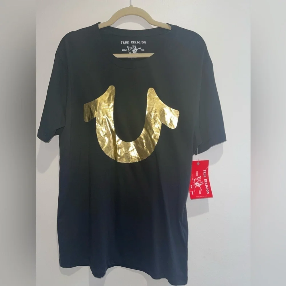 True Religion Big Logo Cotton Tee